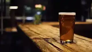 Selection of artisanal drinks